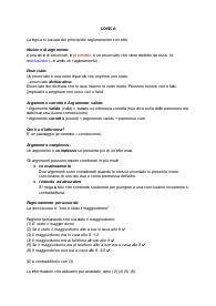 Appunti con integrazione del libro, logica