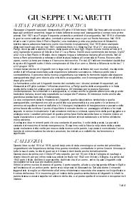 Giuseppe Ungaretti-vita e opere