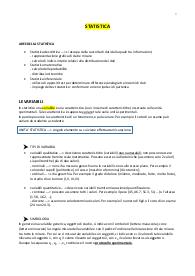 Principi di Statistica - Unipr- Laurea triennale in Biologia