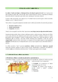 Cellula eucariotica con approfondimento sulle strutture della cellula vegetale