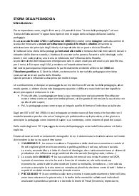 Manuale di storia della pedagogia