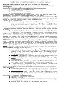 CONTROLLO E AUTODETERMINAZIONE NEL LAVORO SOCIALE