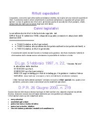 APPUNTI CLASSIFICAZIONE RIFIUTI