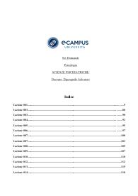Psicologia - SCIENZE PSICHIATRICHE - Prof. Salvatore Dipasquale