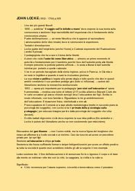 PEDAGOGIA DI JOHN LOCKE