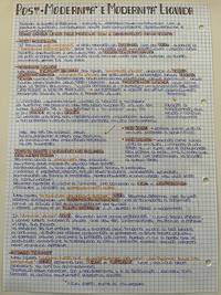POST MODERNITÀ E MODERNITÀ LIQUIDA (parte1)