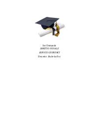 Paniere DIRITTO PENALE Ecampus