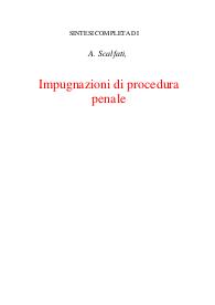 Impugnazioni di procedura penale