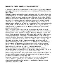 Riassunto cap 1 Promessi Sposi