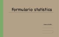 Formulario di Biostatistica