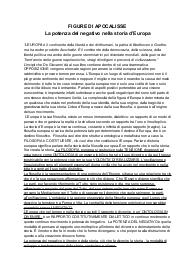 riassunto del libro, figure di apocalisse di Biagio de Giovanni