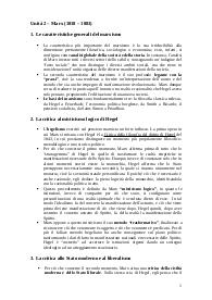 Marx - ESAME DI STATO