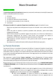 Bilanci Straordinari