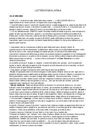 Riassunti completi di tutta la Letteratura latina Gian Biagio Conte