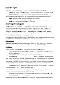 Sintesi programma di 5 anno di scienze e biologia per maturità