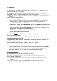 programma di letteratura e storia tedesca 5 liceo dal romanticismo all'espressionismo