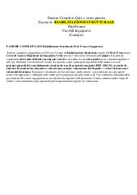 PANIERE COMPLETO 2025 Riabilitazione Strutturale Prof. Focacci Ingegneria