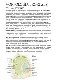 Morfologia vegetale