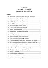 paniere di domande aperte - LINGUISTICA-GENERALE - Prof. Stavinschi