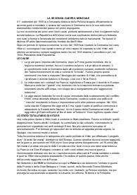 Riassunto sulla Seconda Guerra Mondiale