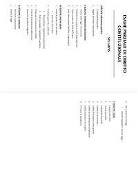 Appunti di Diritto Costituzionale UNIBO