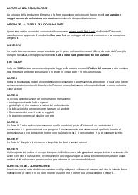 LA TUTELA DEL CONSUMATORE E DEL TURISTA