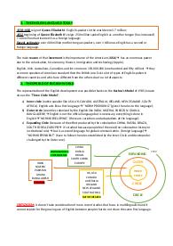 Appunti completi Linguistica Inglese I