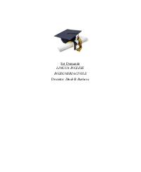 Paniere LINGUA INGLESE uniEcampus