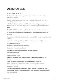 Riassunto di Aristotele