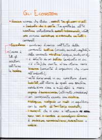 Gli Ecosistemi: Riassunti e Schemi, Schemi e mappe concettuali di Biologia, microbiologia