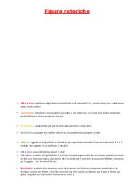 FIGURE RETORICHE