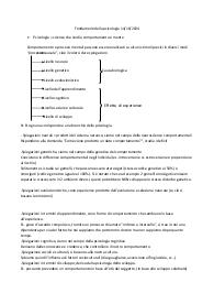 Appunti completi Fondamenti dell psicologia generale