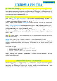 Appunti di economia politica, prof. Bellino, 2023/24