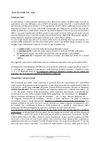 Trascrizione del DNA