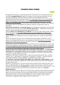 Appunti di Filosofia della Storia