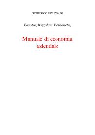 Manuale di economia aziendale Favotto