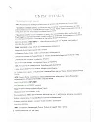 APPUNTI UNITÀ D’ITALIA E BELLE ÉPOQUE