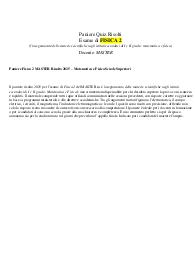 Paniere Fisica 2 MASTER Risolto 2025 – Matematica e Fisica Scuole Superiori