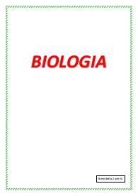 Appunti biologia, Unicatt infermieristica, A.S. 2024/25