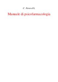 riassunti-psicofarmacologia