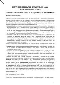 riassunto di DIRITTO PROCESSUALE CIVILE VOL. III, Luiso