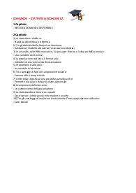 Paniere STATISTICA ECONOMICA RIASSUNTO Mercatorum