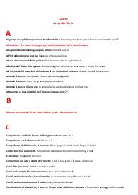 Geografia - LM39 Linguistica Moderna - UniPegaso - 12CFU