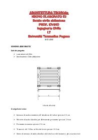 Architettura tecnica - solaio civile abitazione - Ingegneria Civile L7 - Università Telematica Pegaso