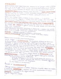 riassunto pascoli per la maturità