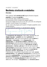 Appunti/Dispense Biochimica 5.0 "PROTEINE"