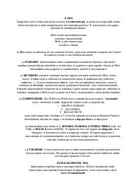 Appunti sul DNA