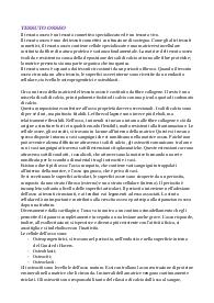 Appunti sul tessuto osseo di anatomia
