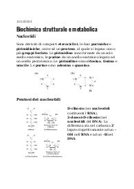 Appunti/Dispense Biochimica 6.0 "NUCLEOTIDI"