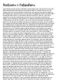 Positivismo, naturalismo e Zola